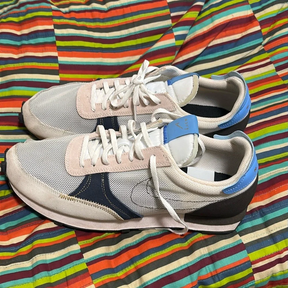 Nike Daybreak White/University Blue-Velvet Brown Sz.11.5 good condition